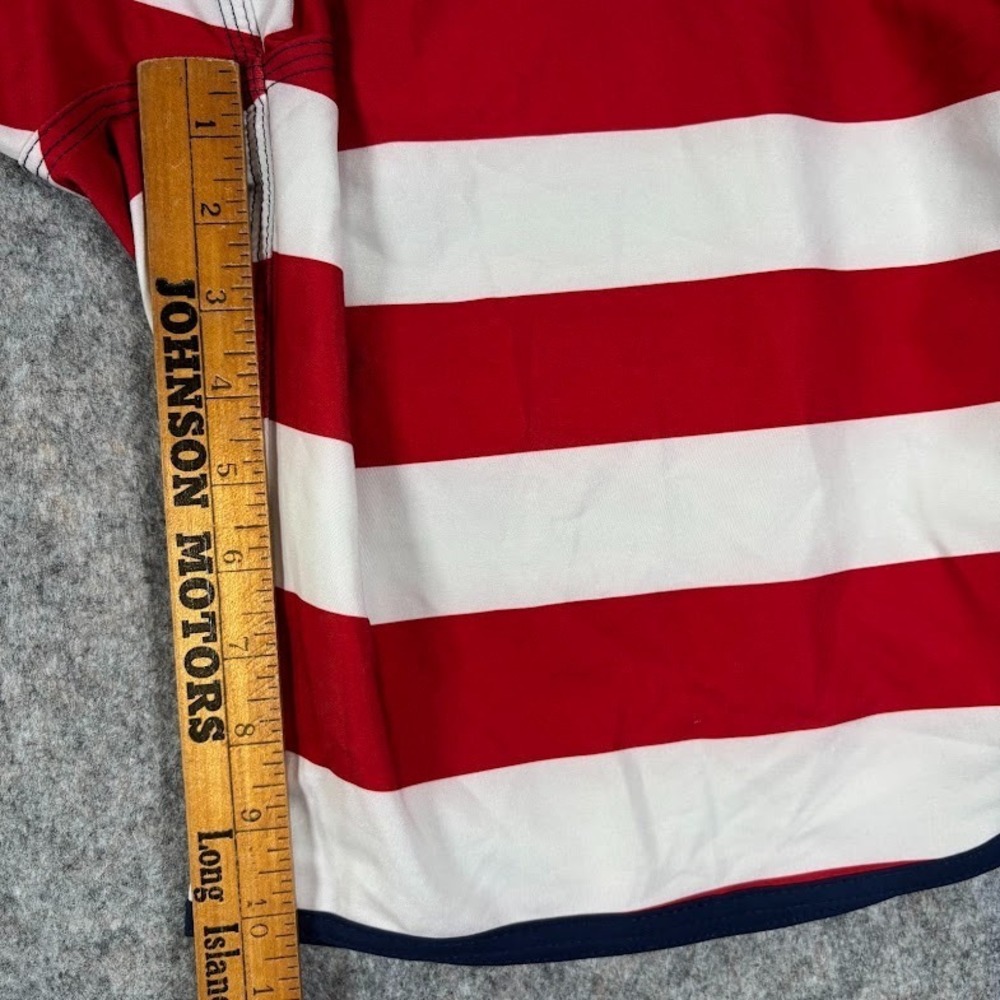 Old Navy California American Flag Board Shorts Mens Sz 36 Drawstring Swim Trunks - Picture 6 of 16